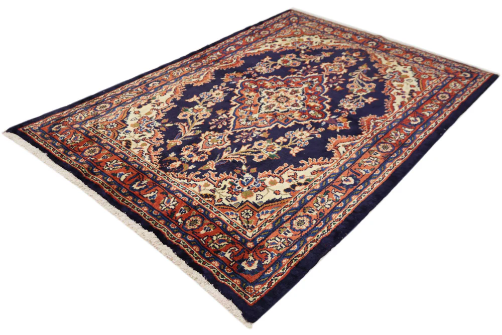 Perserteppich - Classic - 195 x 135 cm - dunkelblau - Image 3