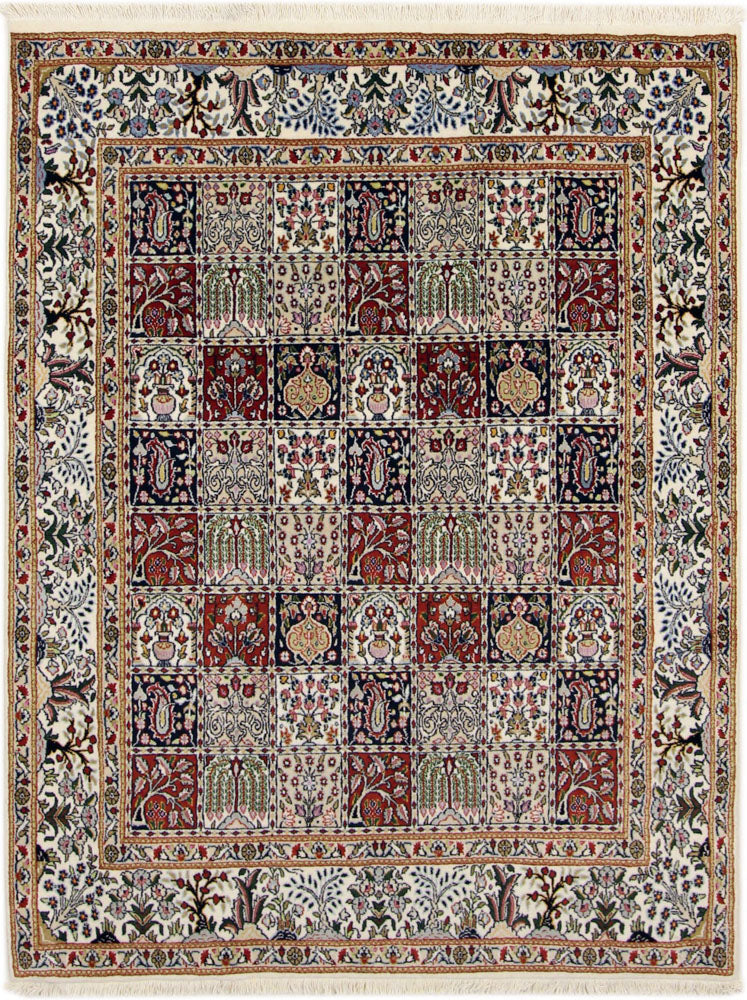 Perserteppich - Classic - 195 x 148 cm - dunkelbeige