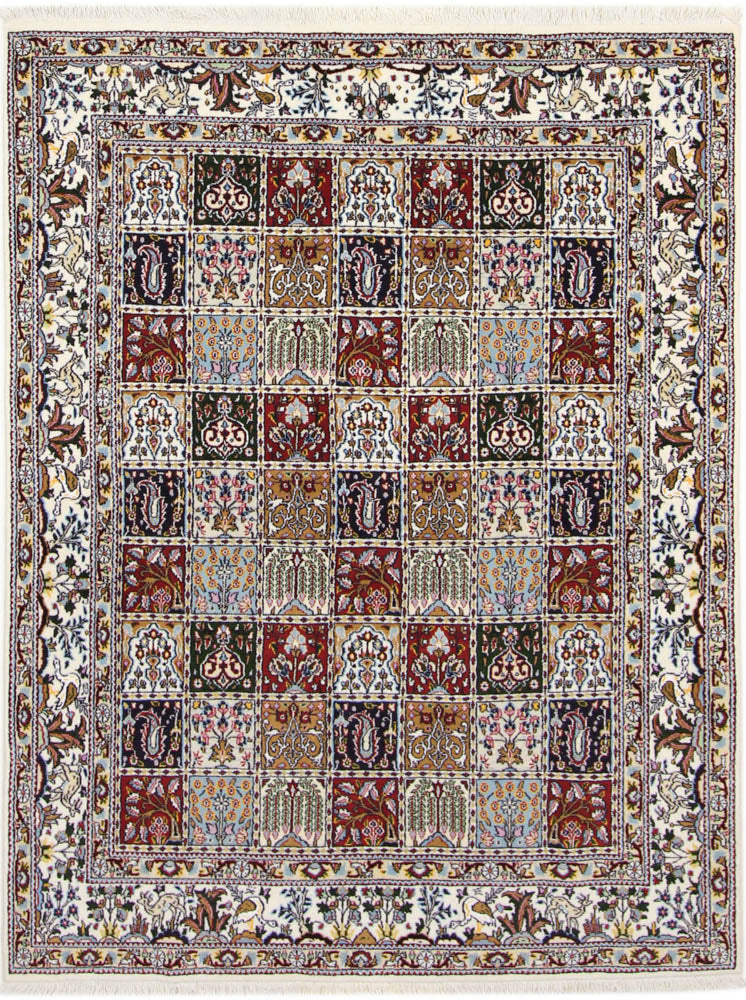 Perserteppich - Classic - 195 x 150 cm - dunkelbeige