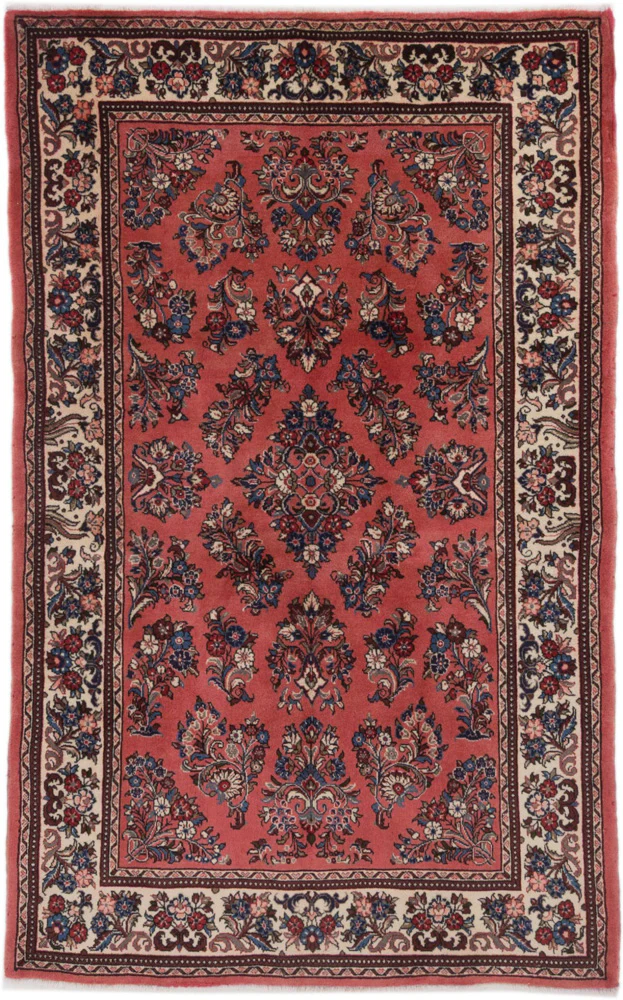 Perserteppich - Classic - 215 x 135 cm - hellrot
