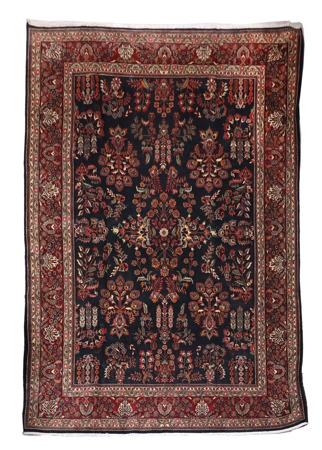 Perserteppich - Classic 343 x 253 cm - dunkelblau