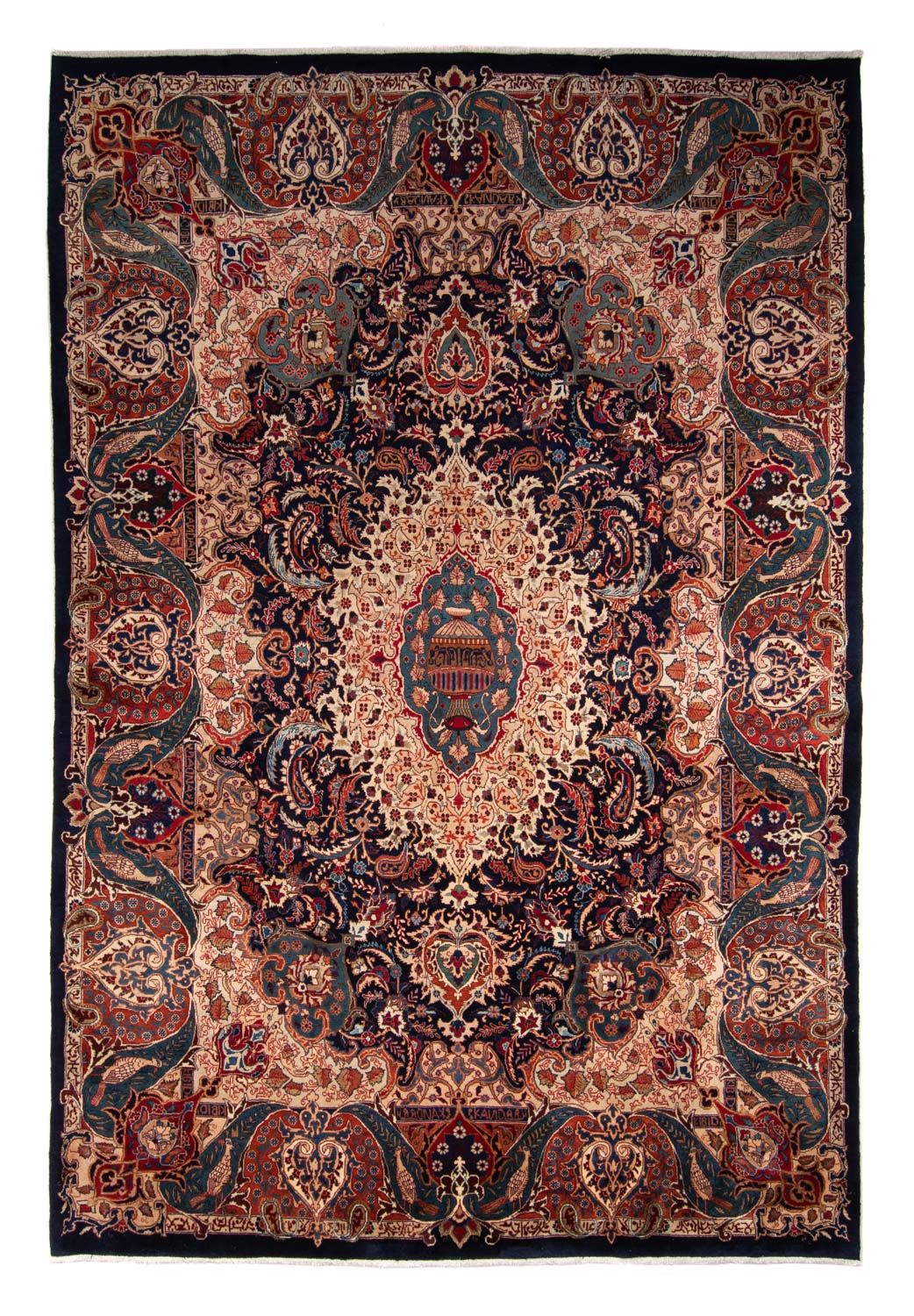 Perserteppich - Classic 369 x 260 cm - dunkelblau