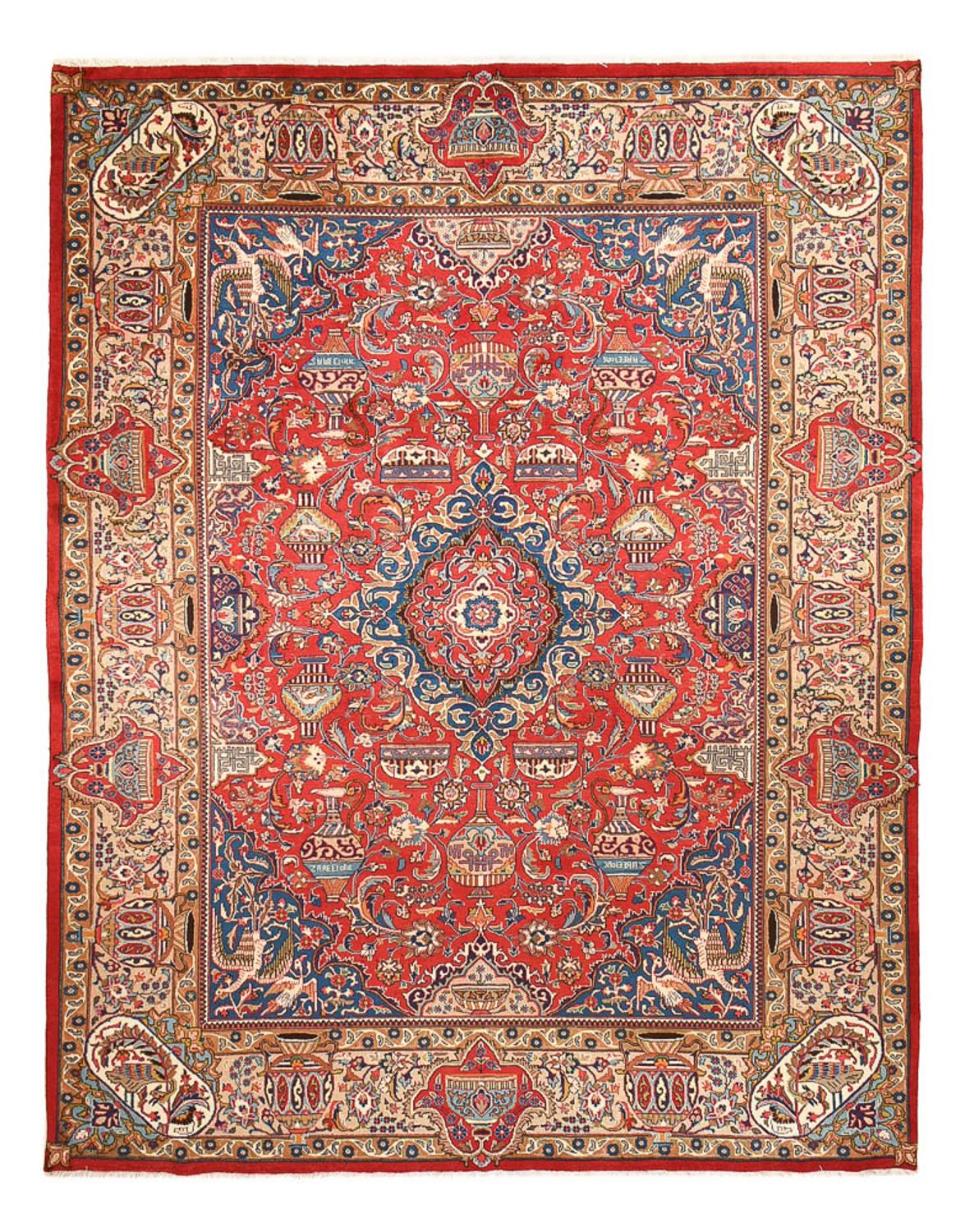 Perserteppich - Classic - 390 x 298 cm - rot