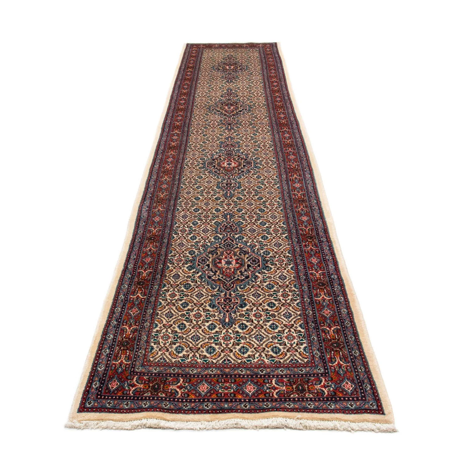 Perserteppich - Classic 402 x 79 cm - beige - Image 5