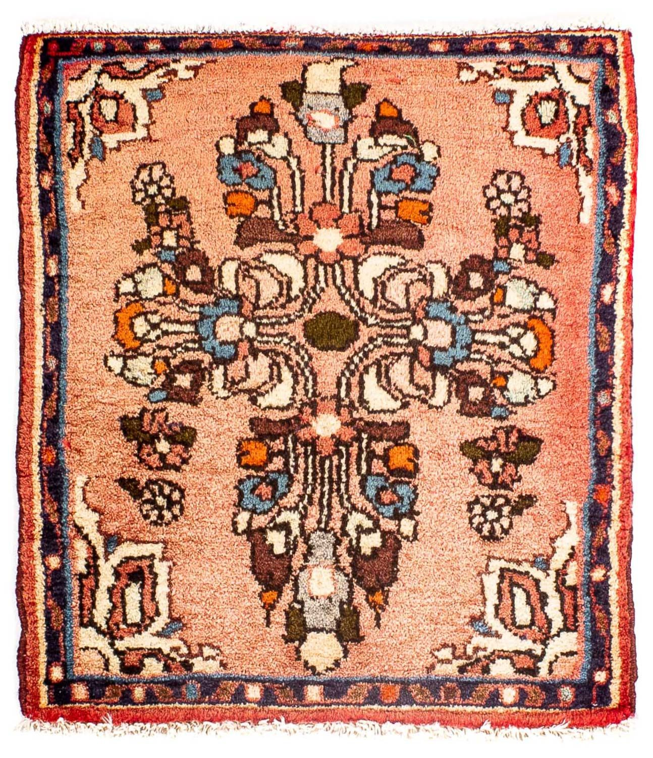 Perserteppich - Classic 63 x 54 cm - hellrot