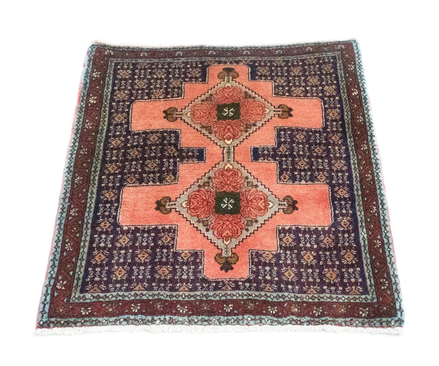 Perserteppich - Classic 77 x 73 cm - lachs - Image 4