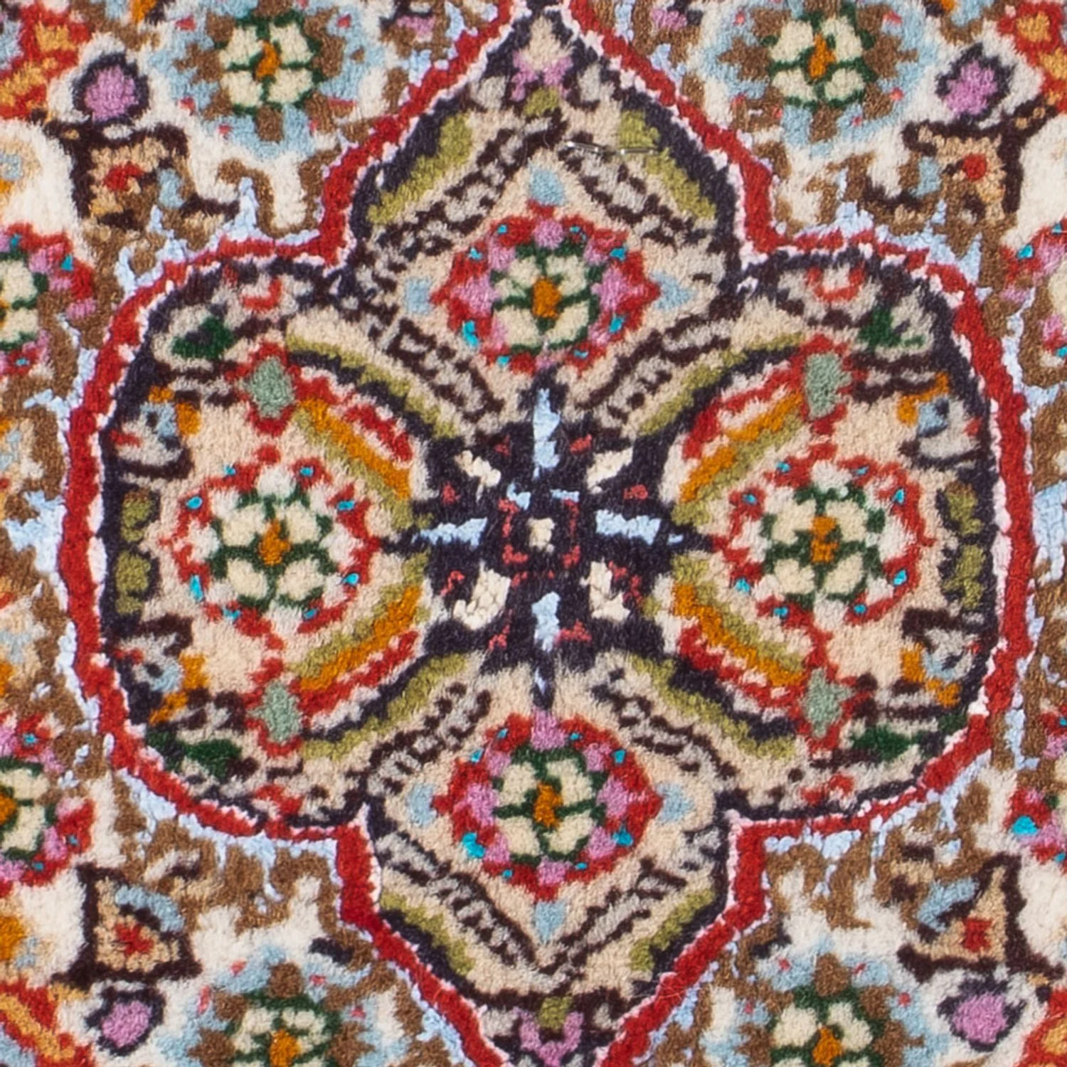 Perserteppich - Classic - Royal - 30 x 30 cm - mehrfarbig - Image 2