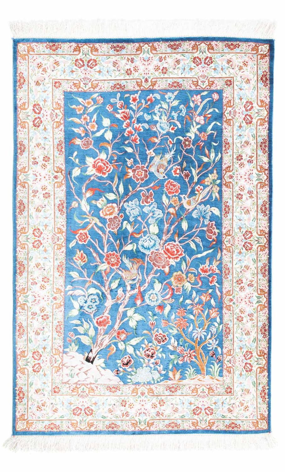 Ghom Teppich 121x77cm - Perserteppich