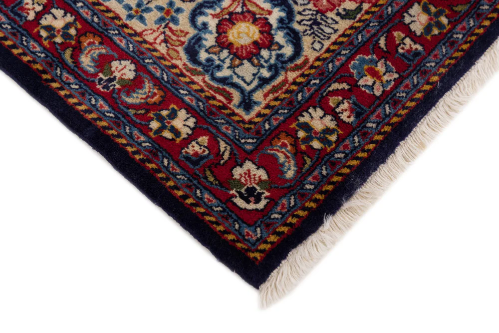 Perserteppich - Ghom - 126 x 70 cm - dunkelblau - Image 6