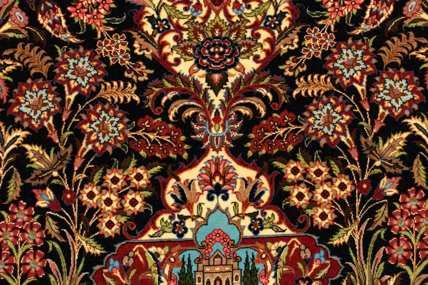 Ghom Teppich 156x102cm - Perserteppich - Image 2