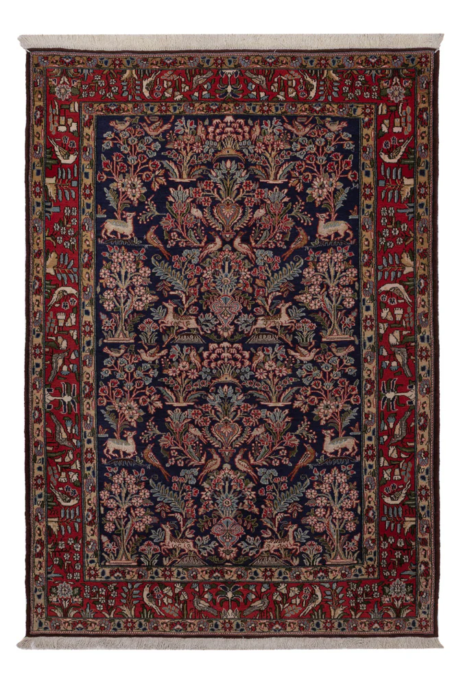 Ghom Teppich 206x138cm - Perserteppich
