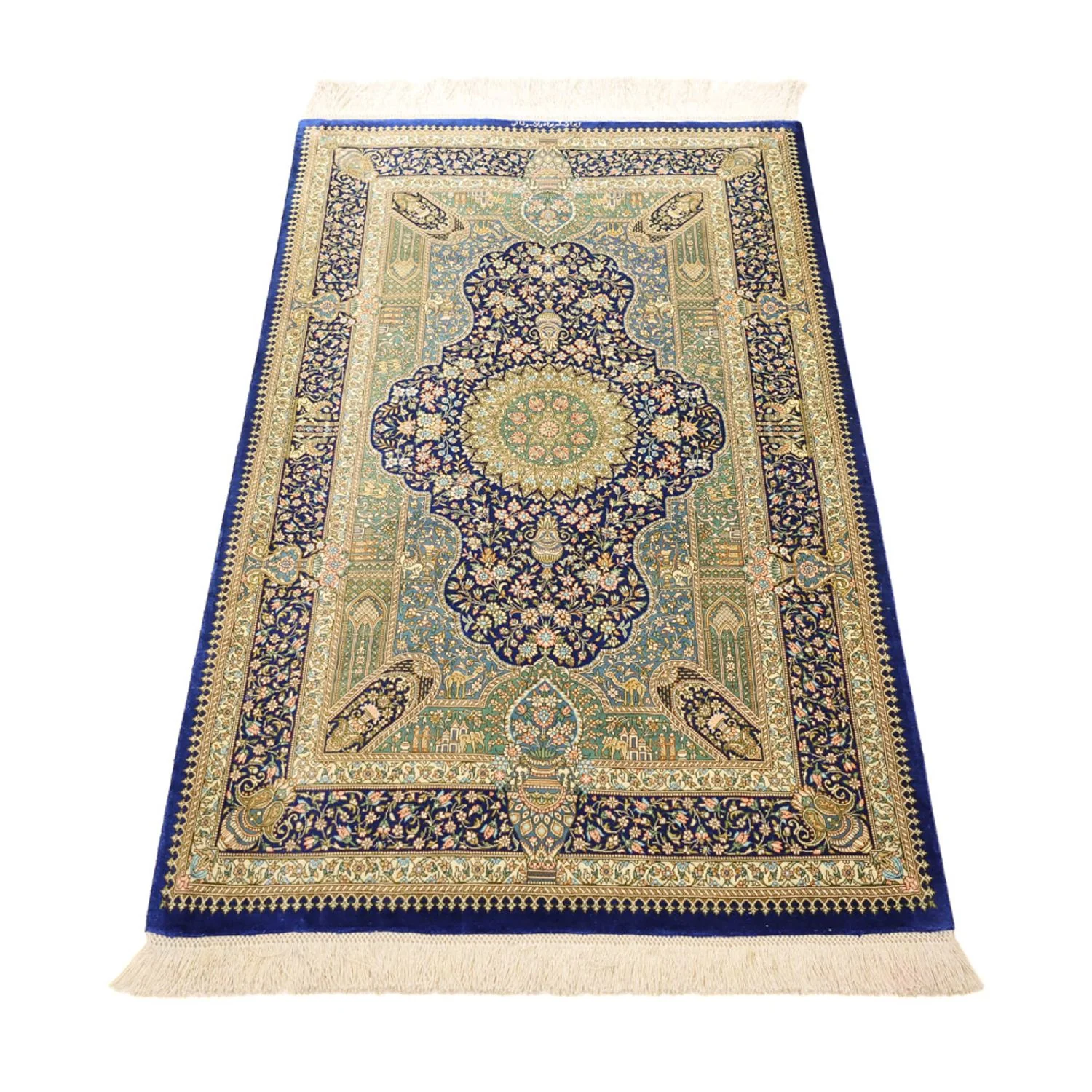 Ghom Teppich 126x76cm - Perserteppich - Image 6