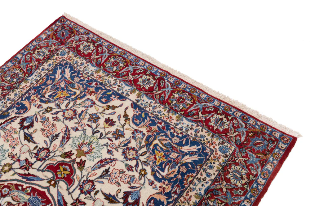 Perserteppich - Isfahan - Premium - 207 x 148 cm - creme - Image 4