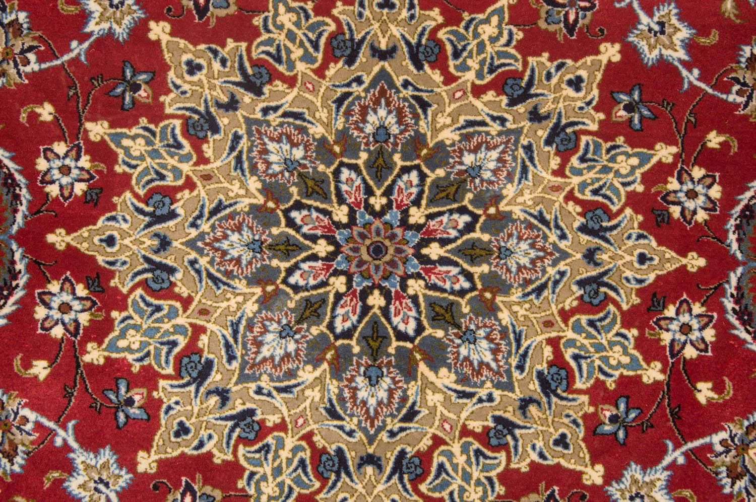 Perserteppich - Isfahan - Premium 224 x 157 cm Wohnzimmer Teppich - Image 2