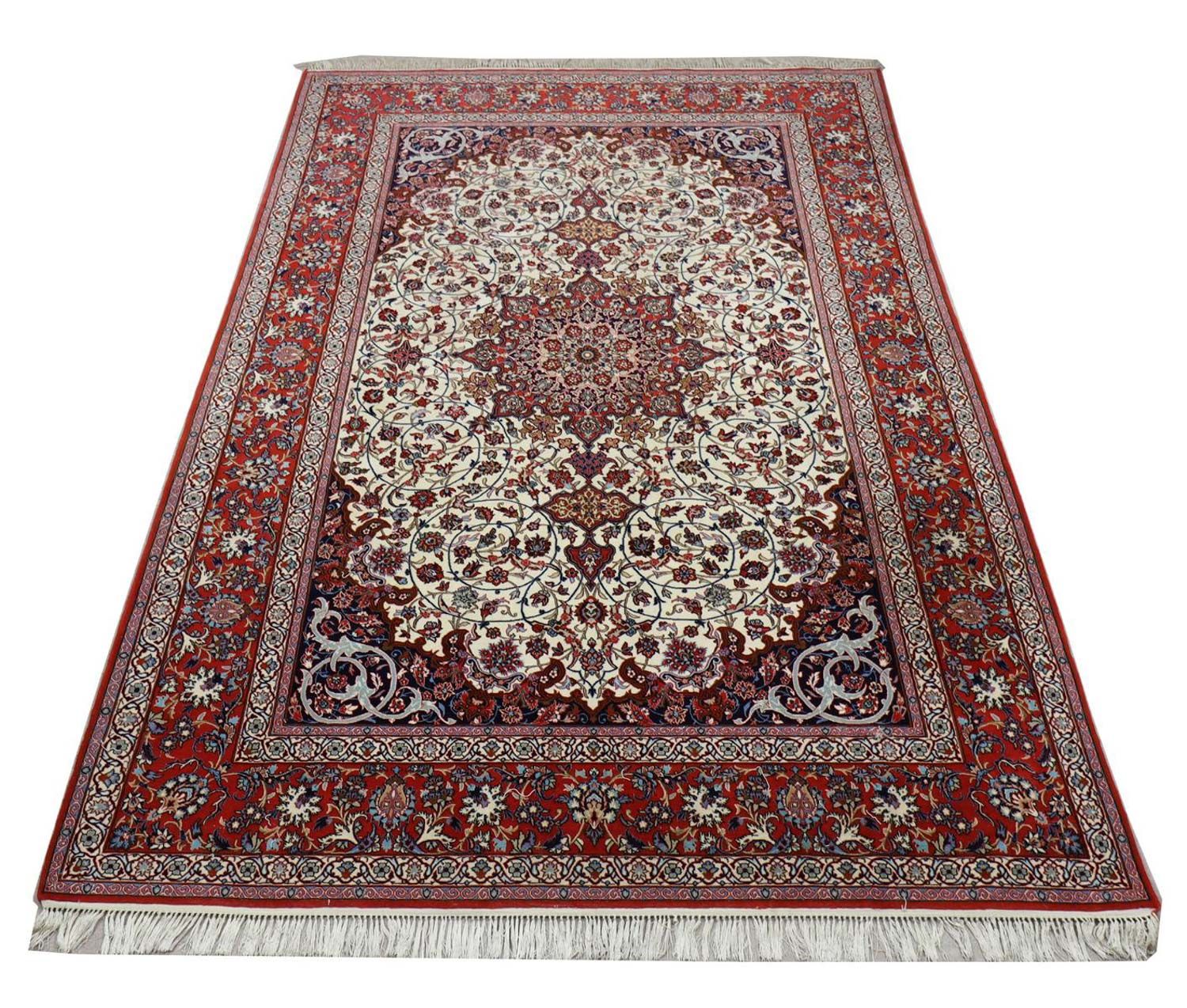 Perserteppich - Isfahan - Premium 303 x 202 cm - beige - Image 3