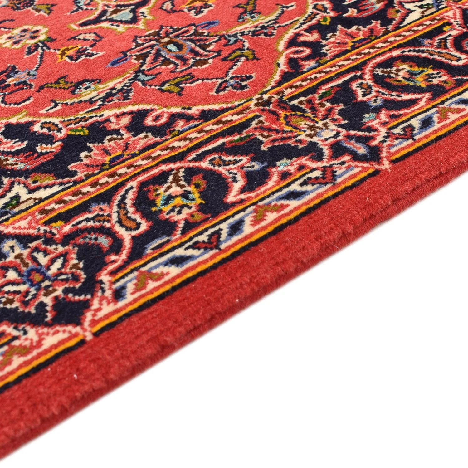 Perserteppich - Keshan - 100 x 70 cm - rot - Image 3