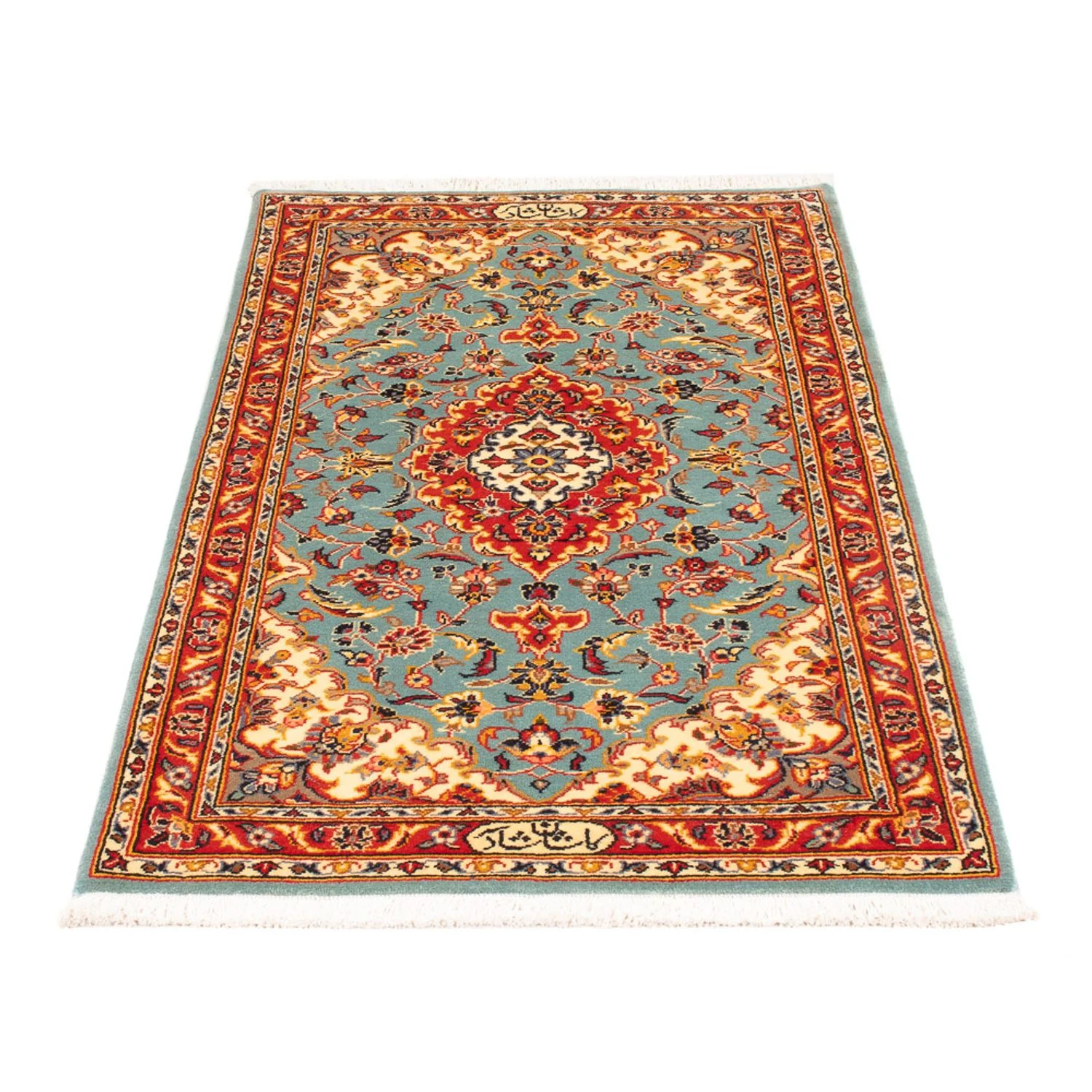 Perserteppich - Keshan - 130 x 70 cm - rot - Image 5