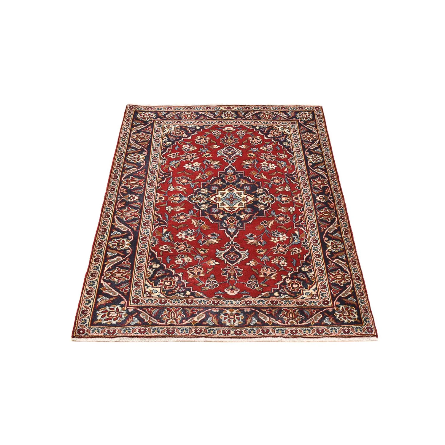 Perserteppich - Keshan - 137 x 103 cm - rot - Image 5