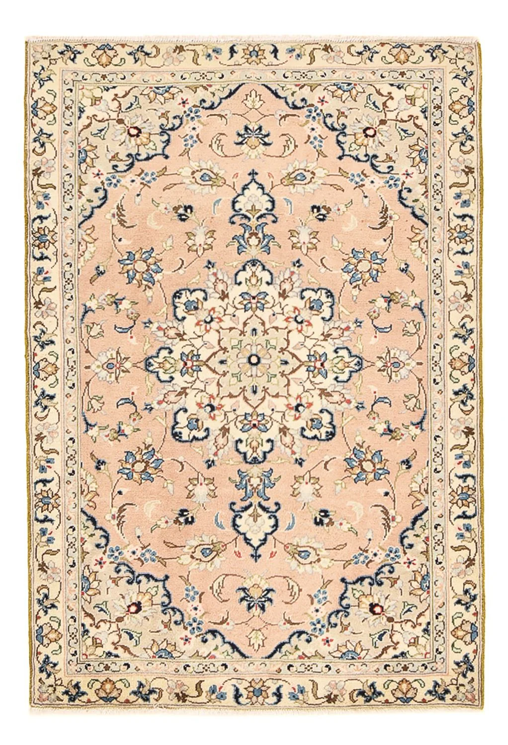 Perserteppich - Keshan - 140 x 95 cm - rosa