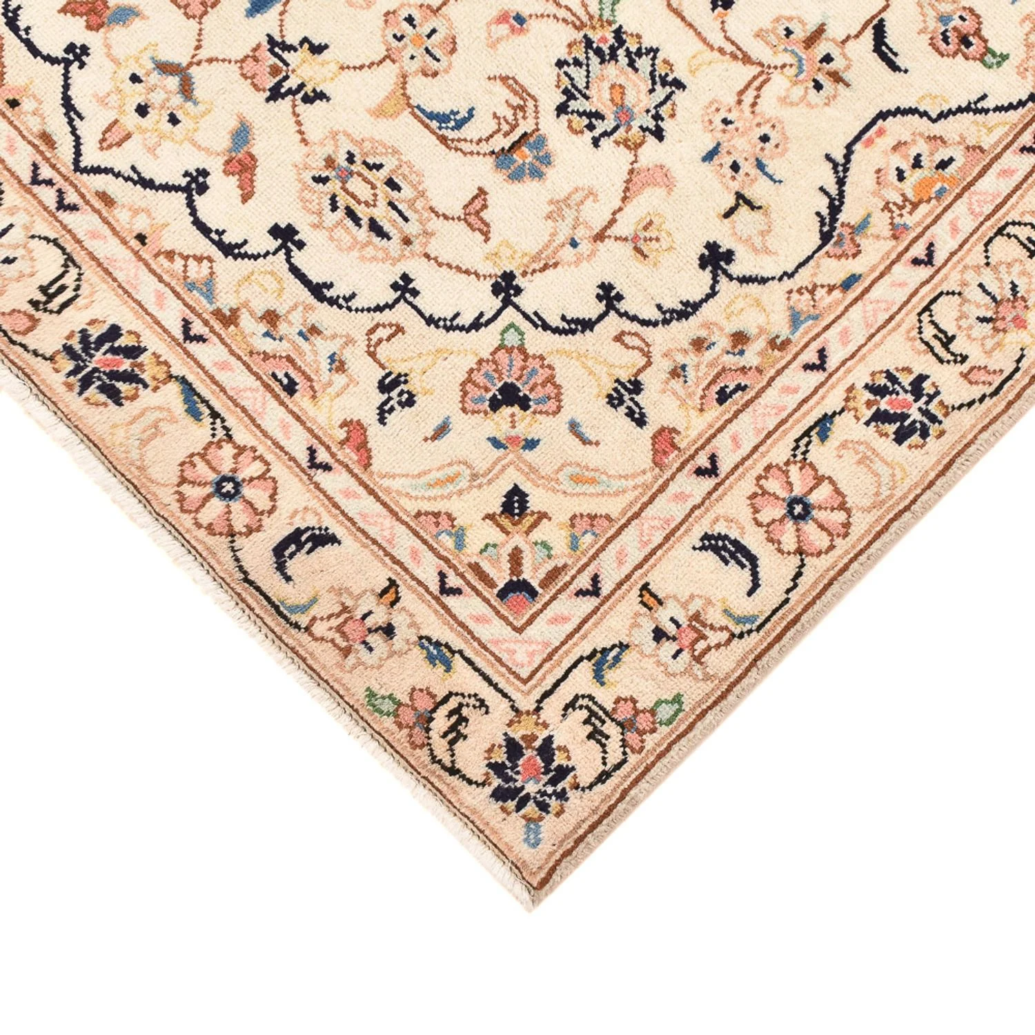 Perserteppich - Keshan - 145 x 92 cm - beige - Image 2