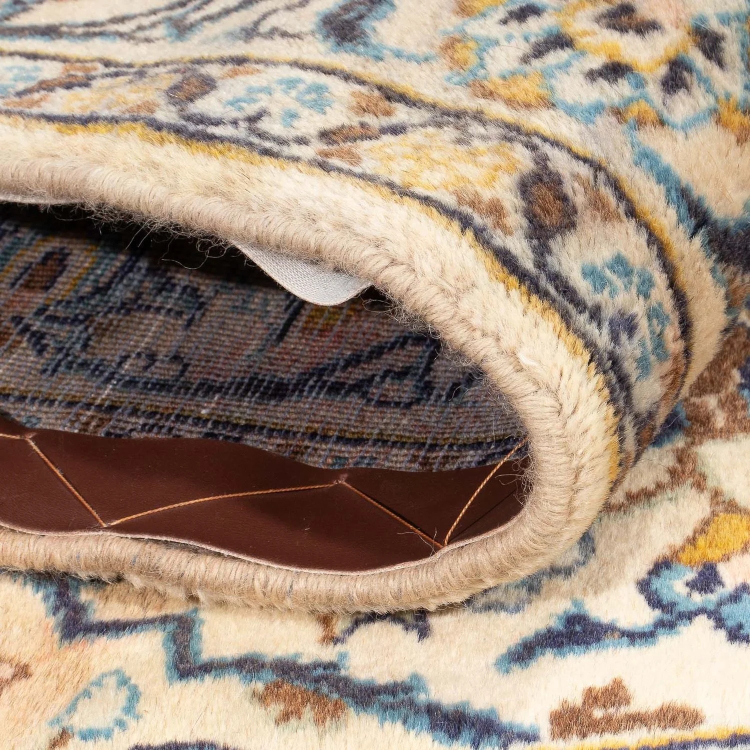 Perserteppich - Keshan - 150 x 100 cm - beige - Image 4