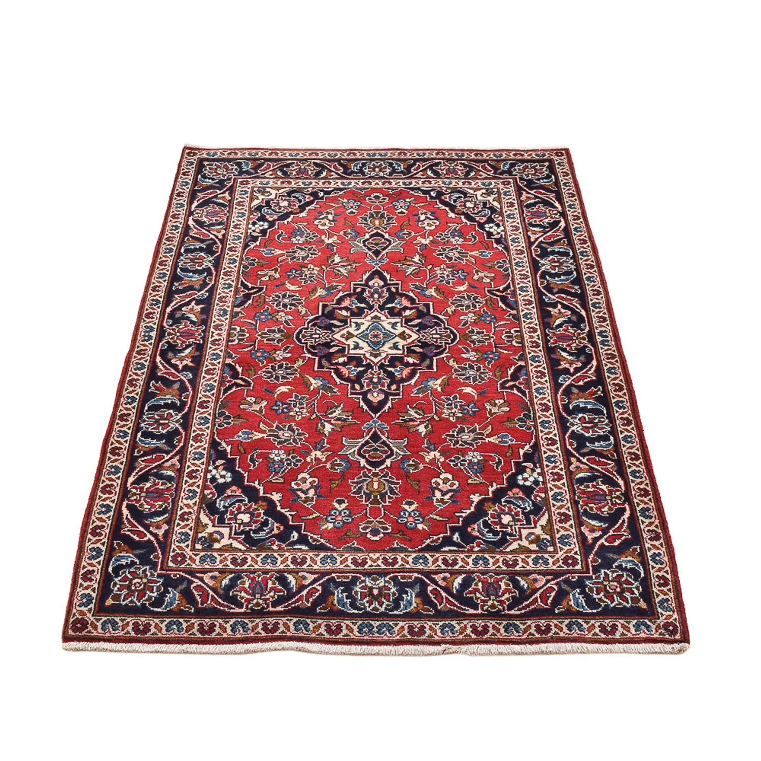 Perserteppich - Keshan - 152 x 100 cm - rot - Image 5
