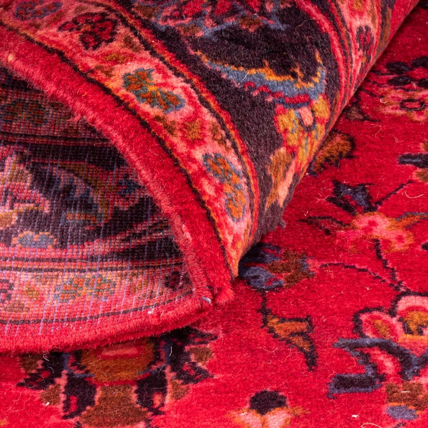 Perserteppich - Keshan - 155 x 100 cm - rot - Image 4