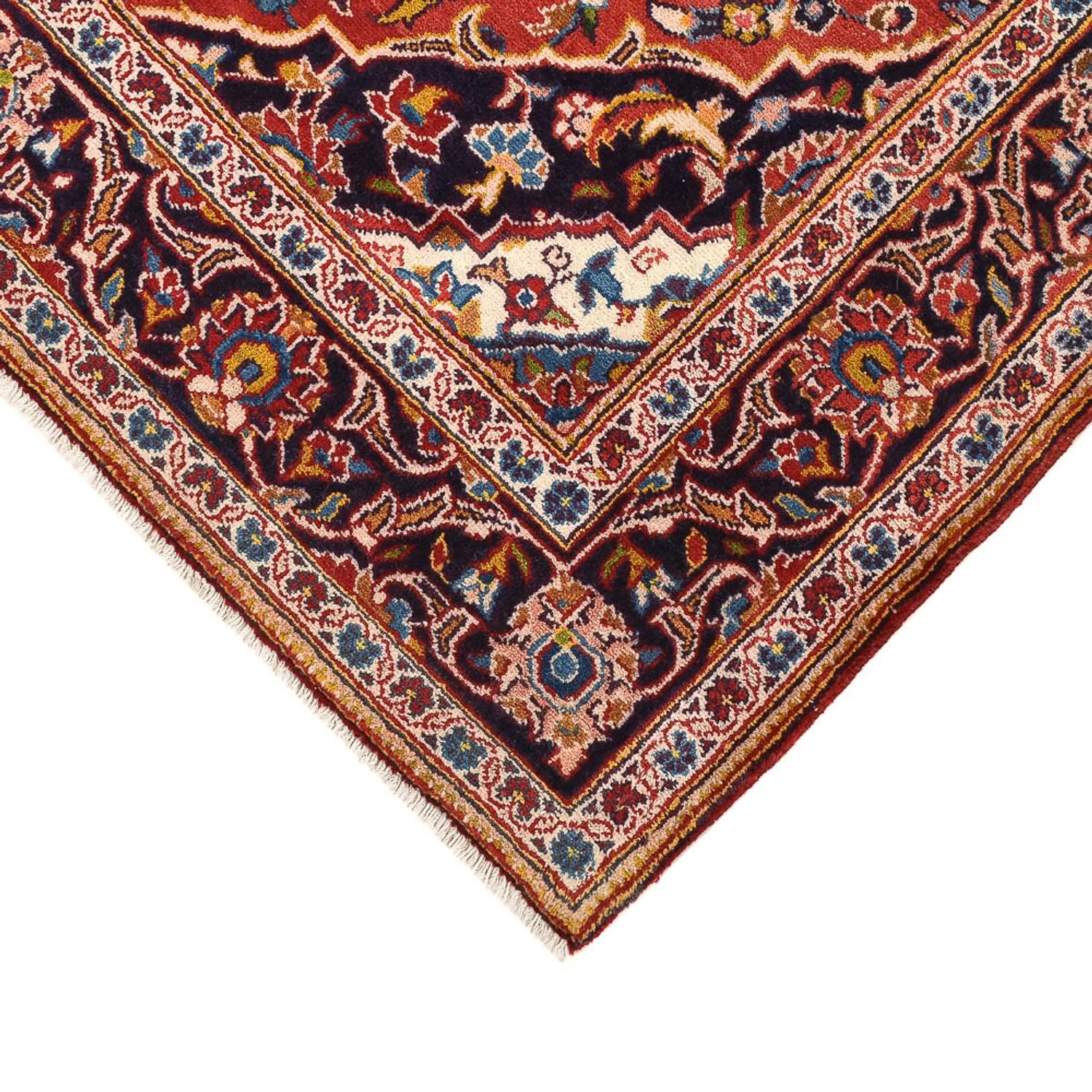Perserteppich - Keshan - 167 x 114 cm - hellrot - Image 2