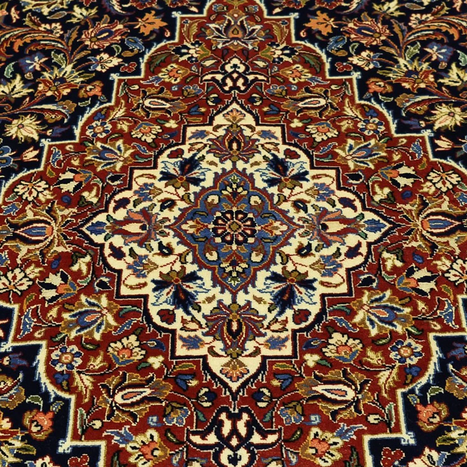 Keshan Teppich 203x132cm - Perserteppich - Image 2