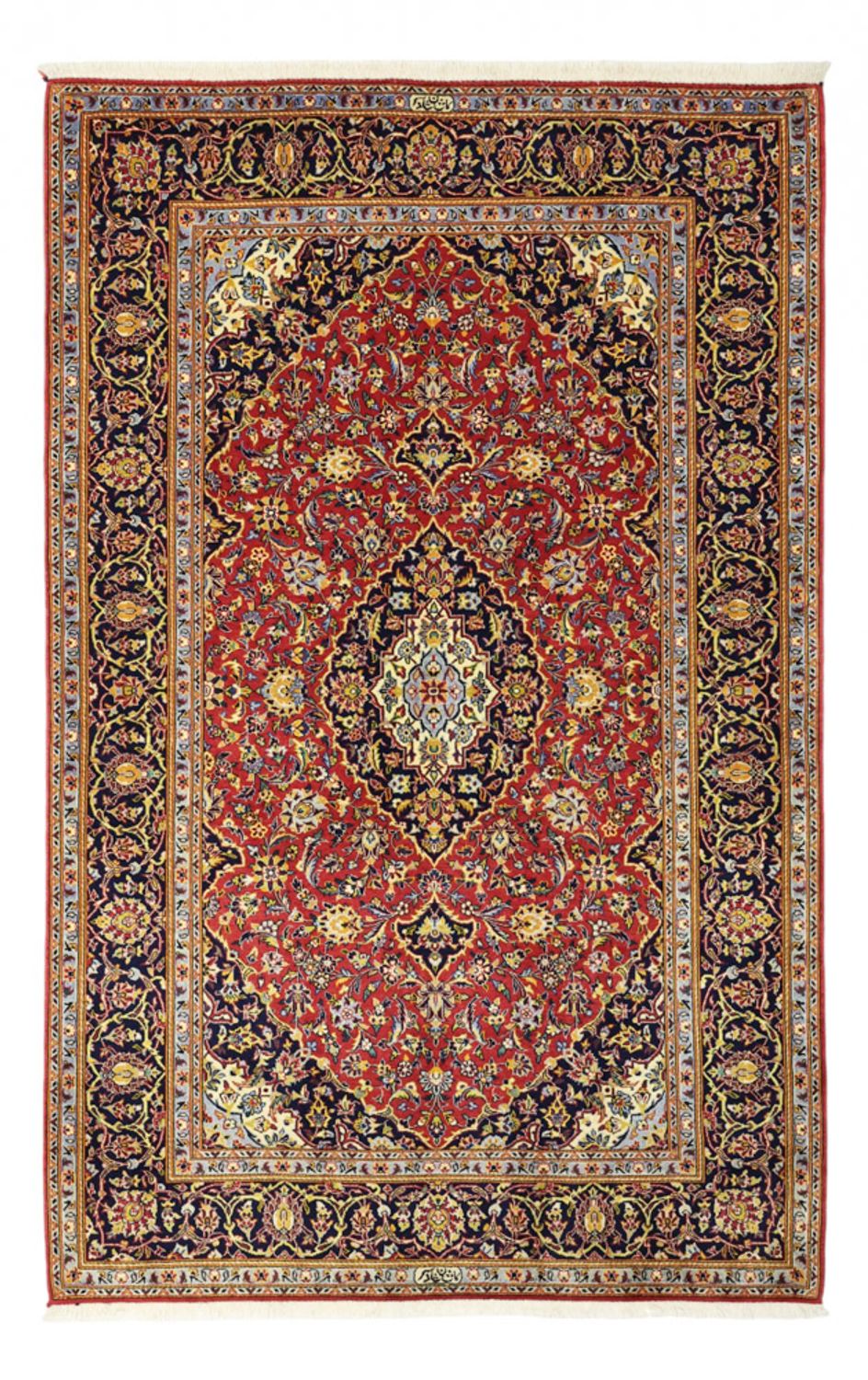 Keshan Teppich 211x138cm - Perserteppich