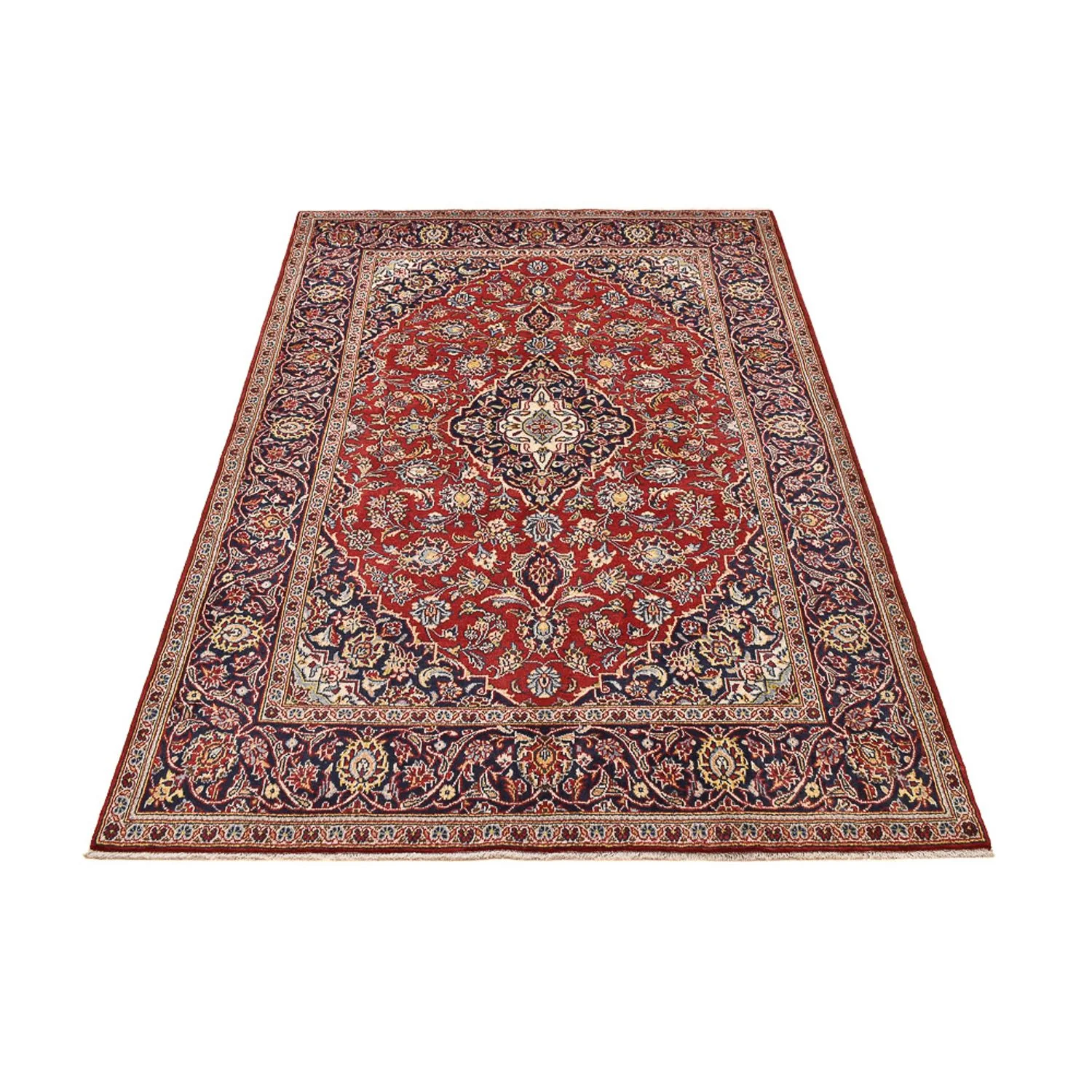 Perserteppich - Keshan - 216 x 138 cm - rot - Image 5