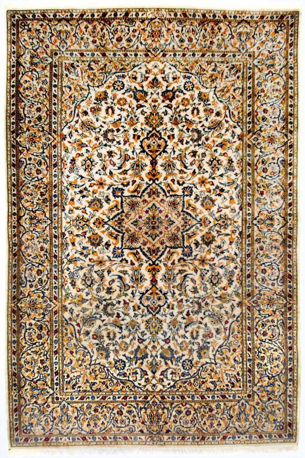 Keshan Teppich 222x139cm - Perserteppich