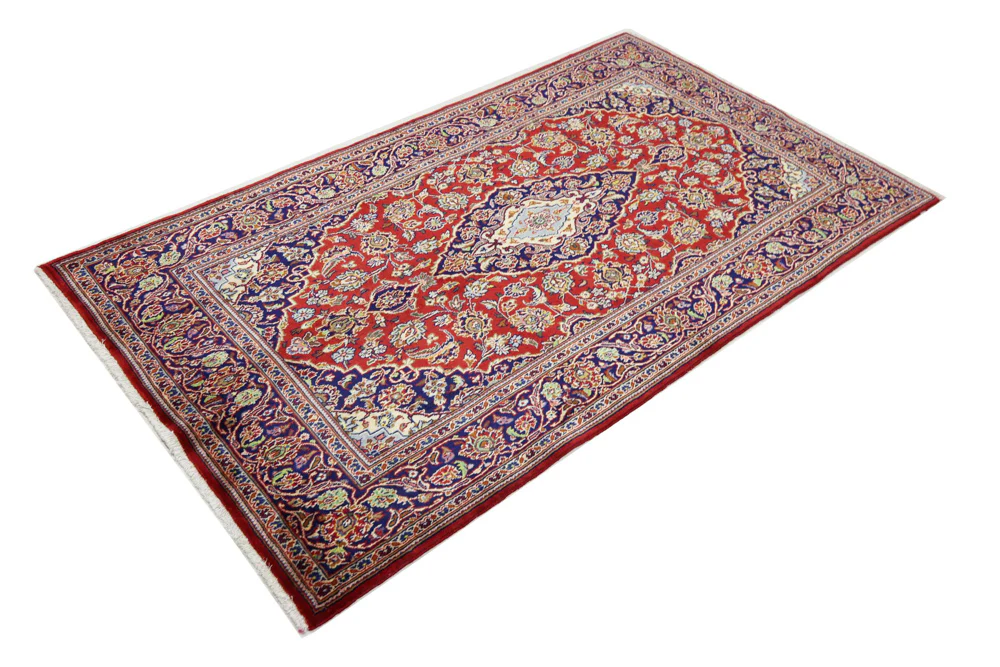 Perserteppich - Keshan - 230 x 133 cm - rot - Image 2