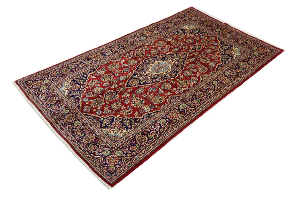 Perserteppich - Keshan - 230 x 133 cm - rot - Image 3