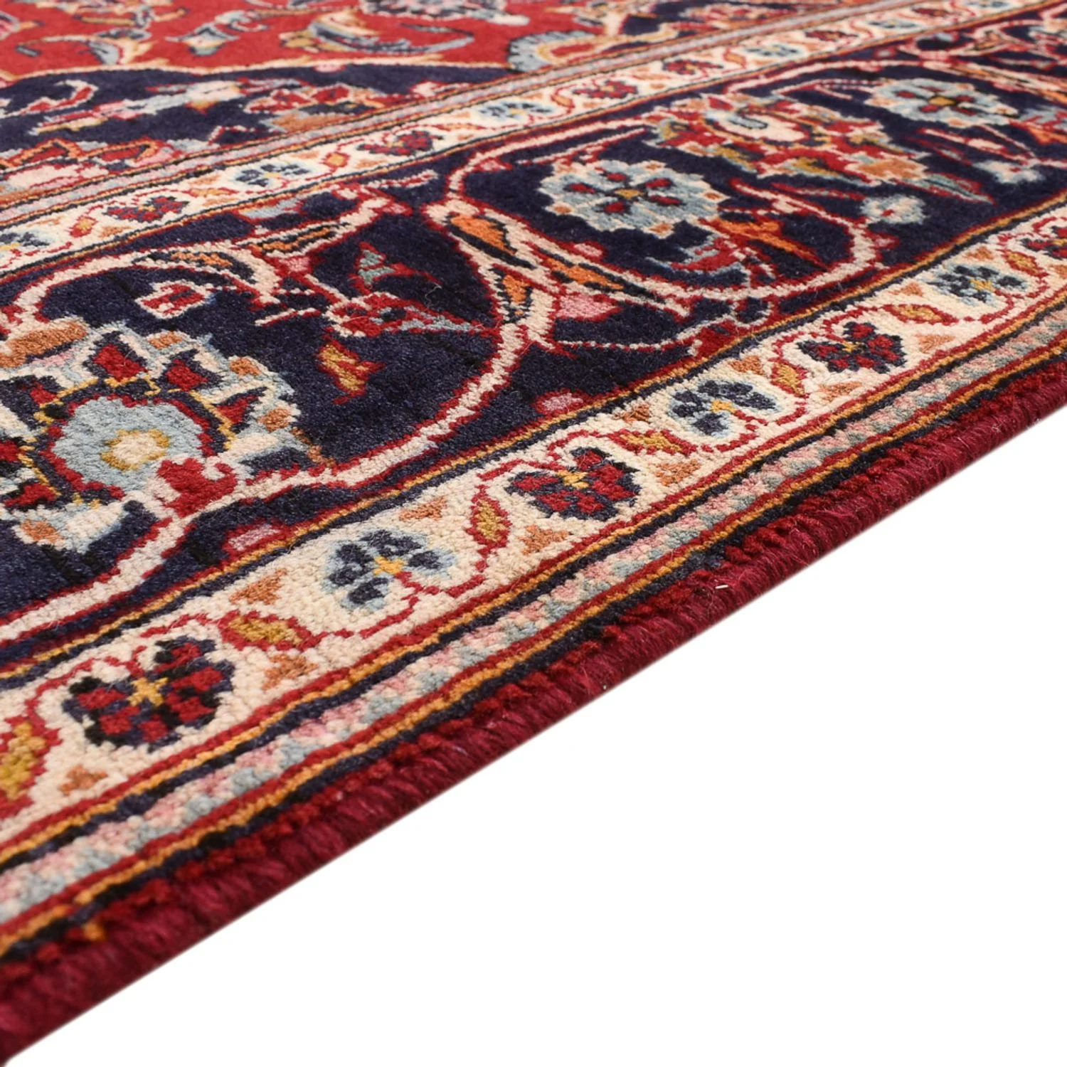 Perserteppich - Keshan - 235 x 148 cm - rot - Image 3