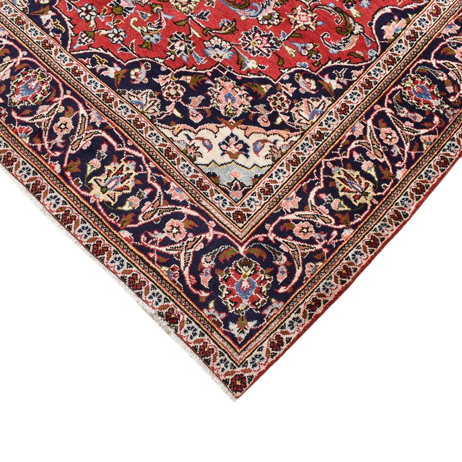 Perserteppich - Keshan - 248 x 150 cm - rot - Image 2