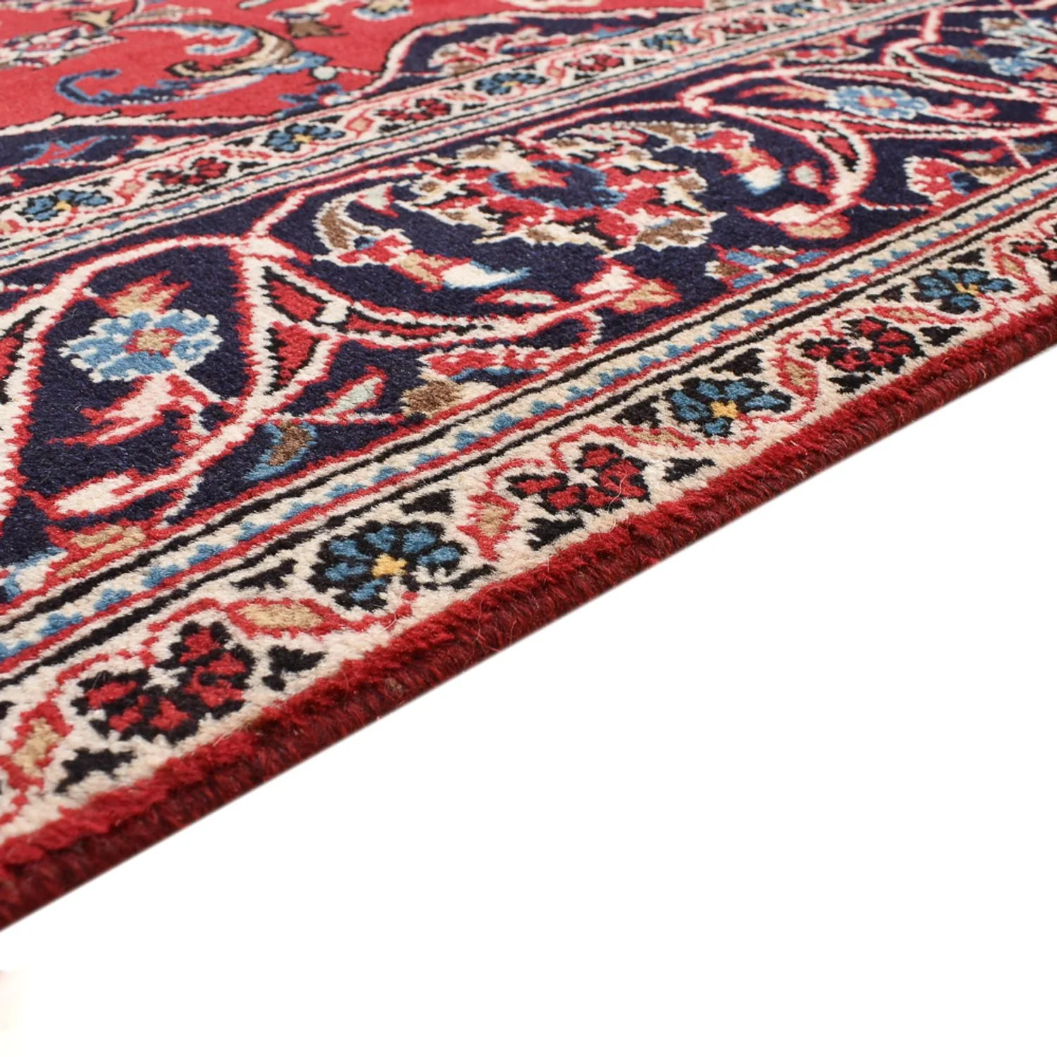 Perserteppich - Keshan - 253 x 144 cm - rot - Image 3