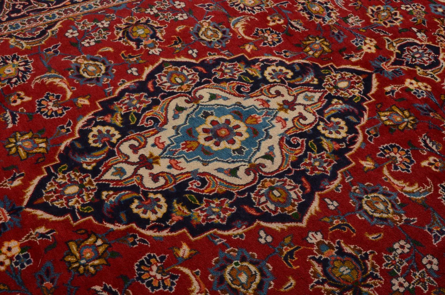 Perserteppich - Keshan 261 x 180 cm - rot - Image 2