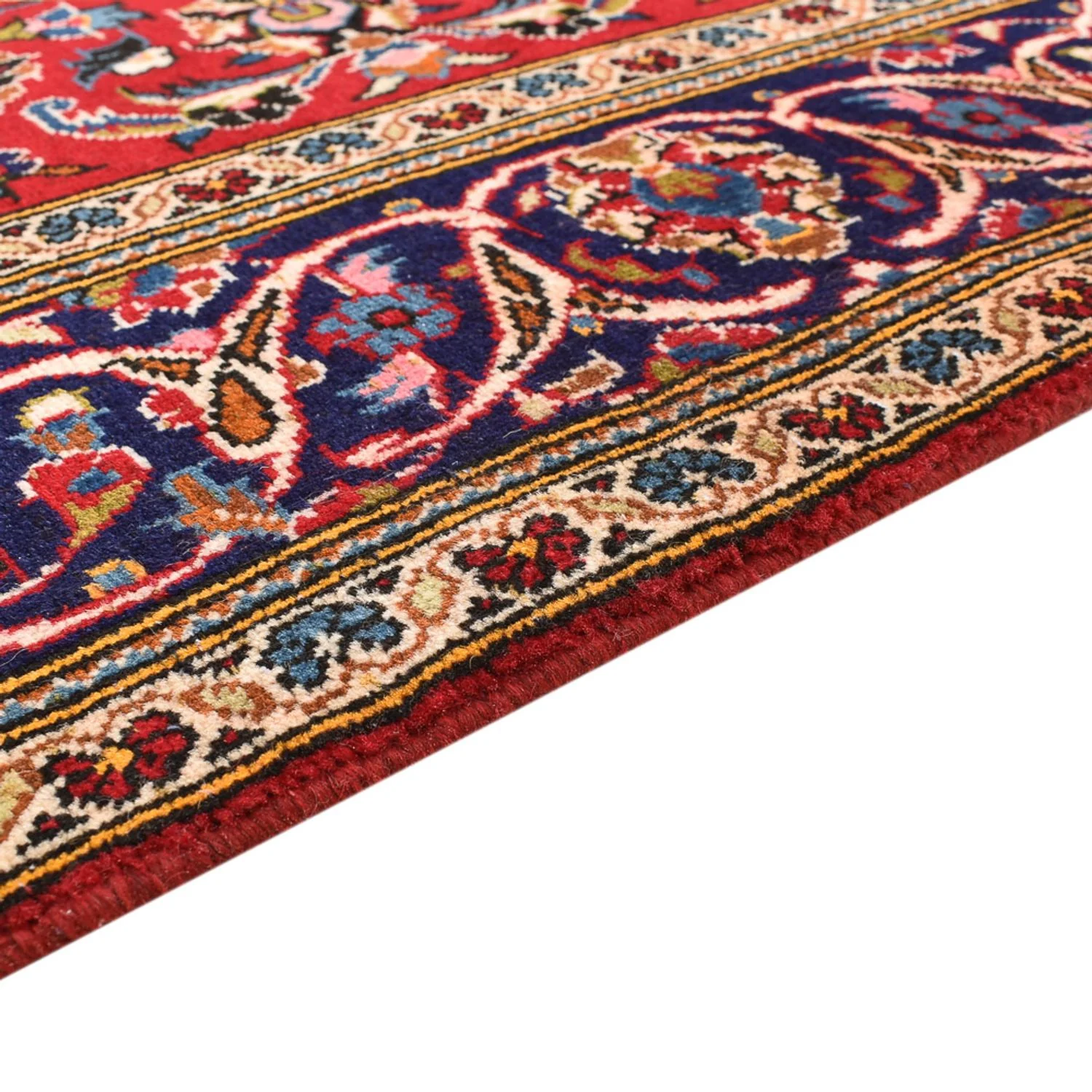 Perserteppich - Keshan - 265 x 150 cm - rot - Image 3