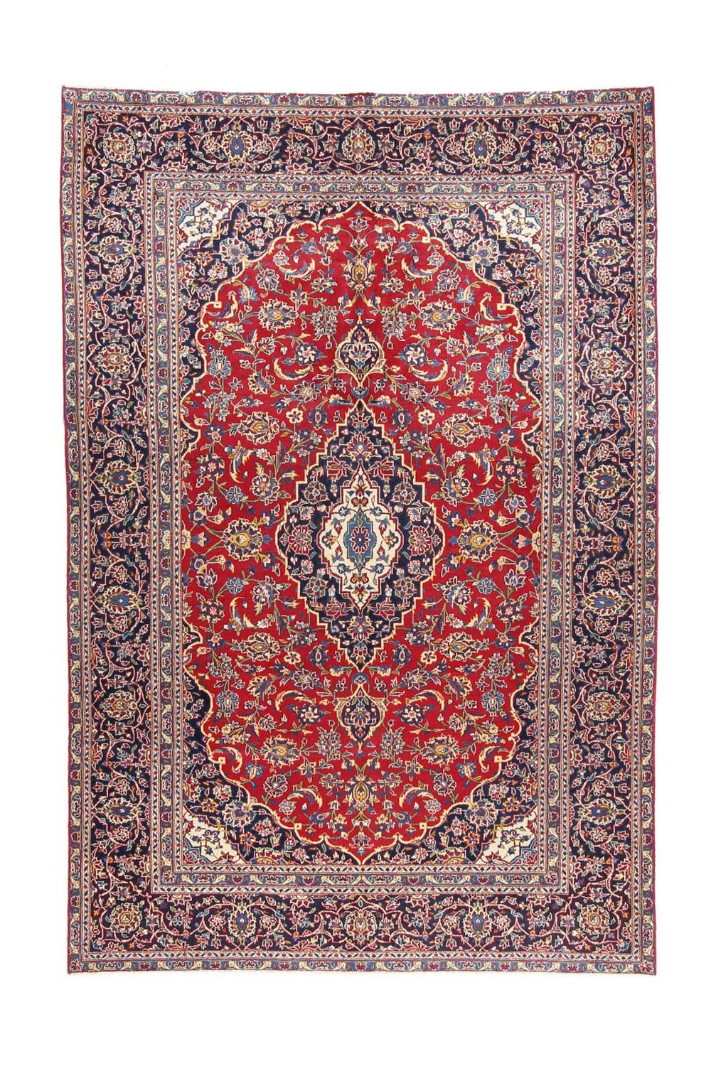 Perserteppich - Keshan 286 x 194 cm - rot