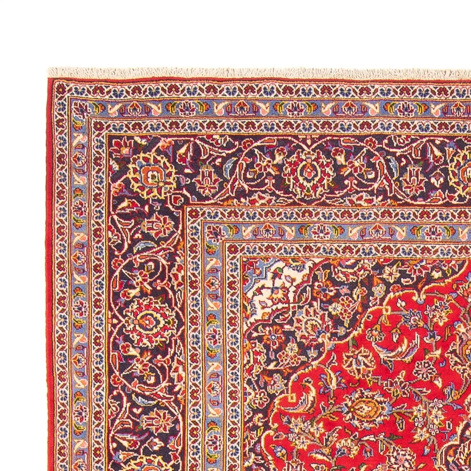 Perserteppich - Keshan - 288 x 200 cm - rot - Image 3