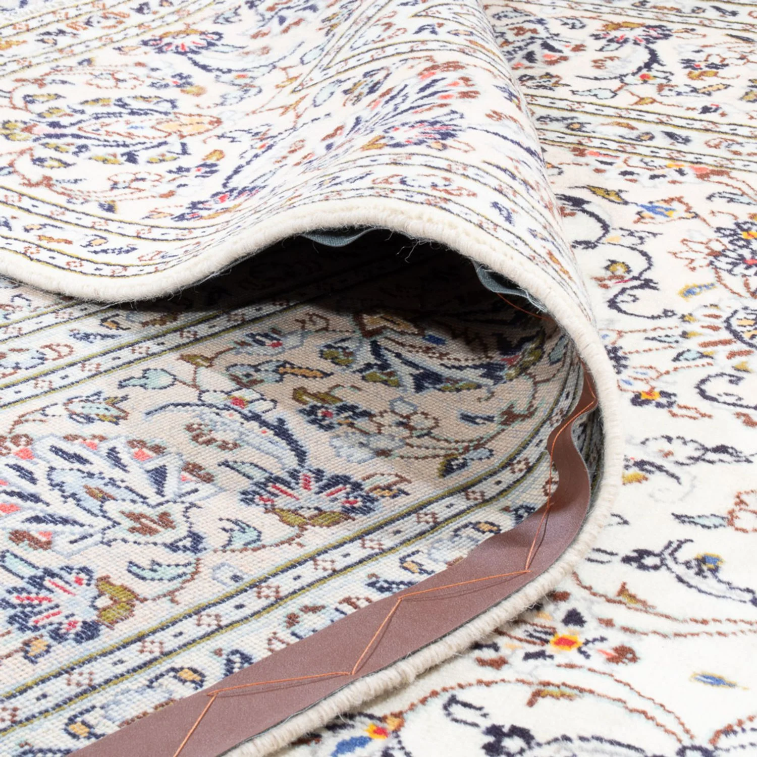 Perserteppich - Keshan - 290 x 195 cm - beige - Image 4