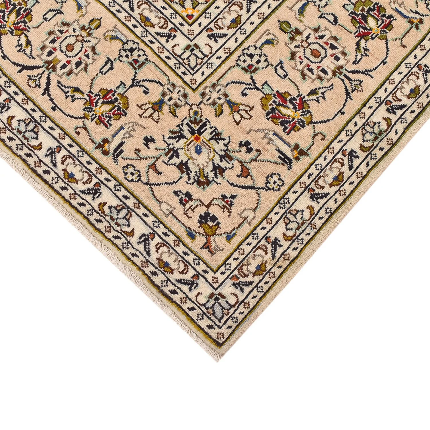Perserteppich - Keshan - 290 x 197 cm - dunkelbeige - Image 2