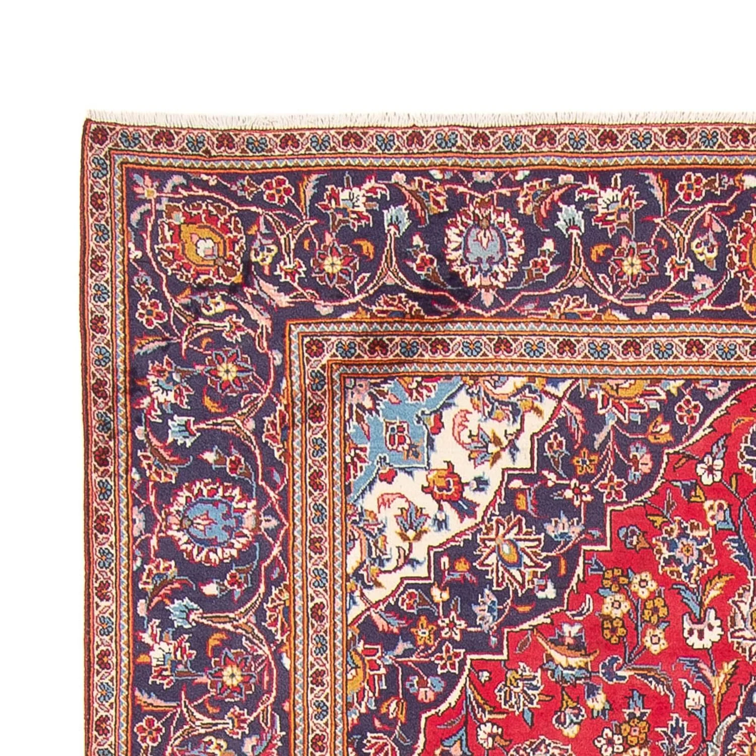 Perserteppich - Keshan - 297 x 197 cm - rot - Image 3