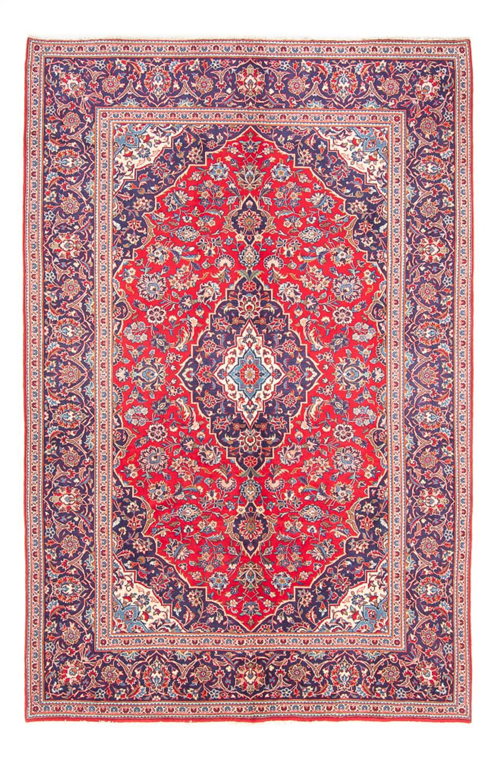 Perserteppich - Keshan - 297 x 200 cm - rot