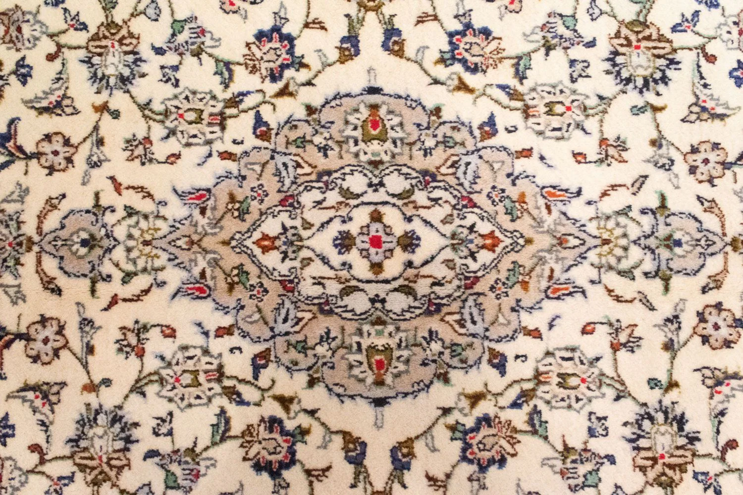 Perserteppich - Keshan 298 x 194 cm - beige - Image 2