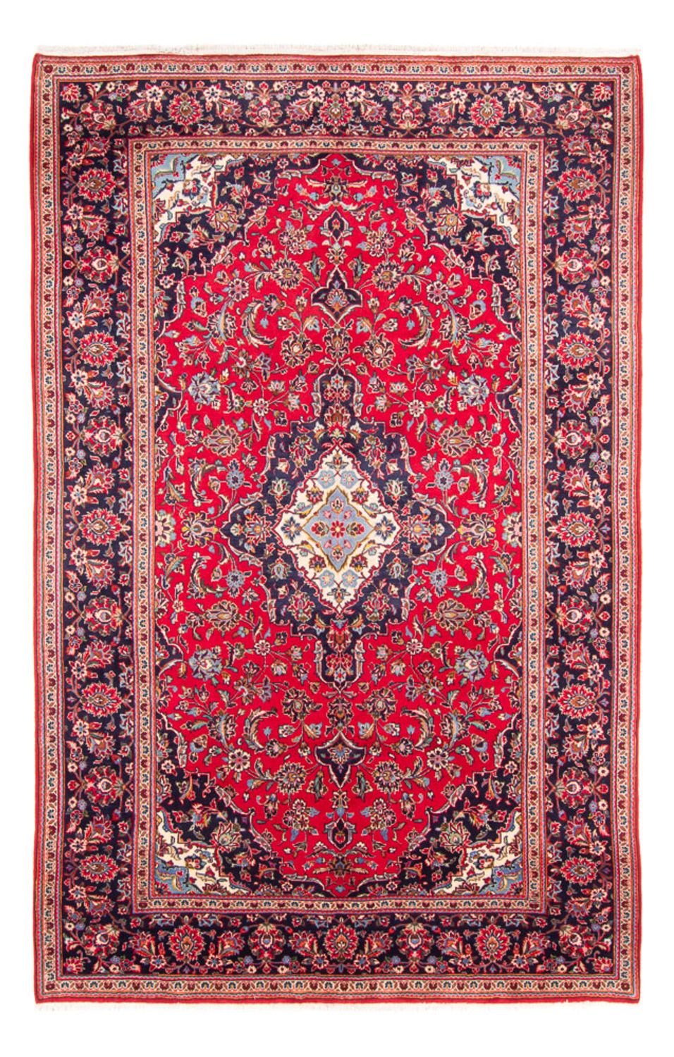 Perserteppich - Keshan - 298 x 198 cm - rot