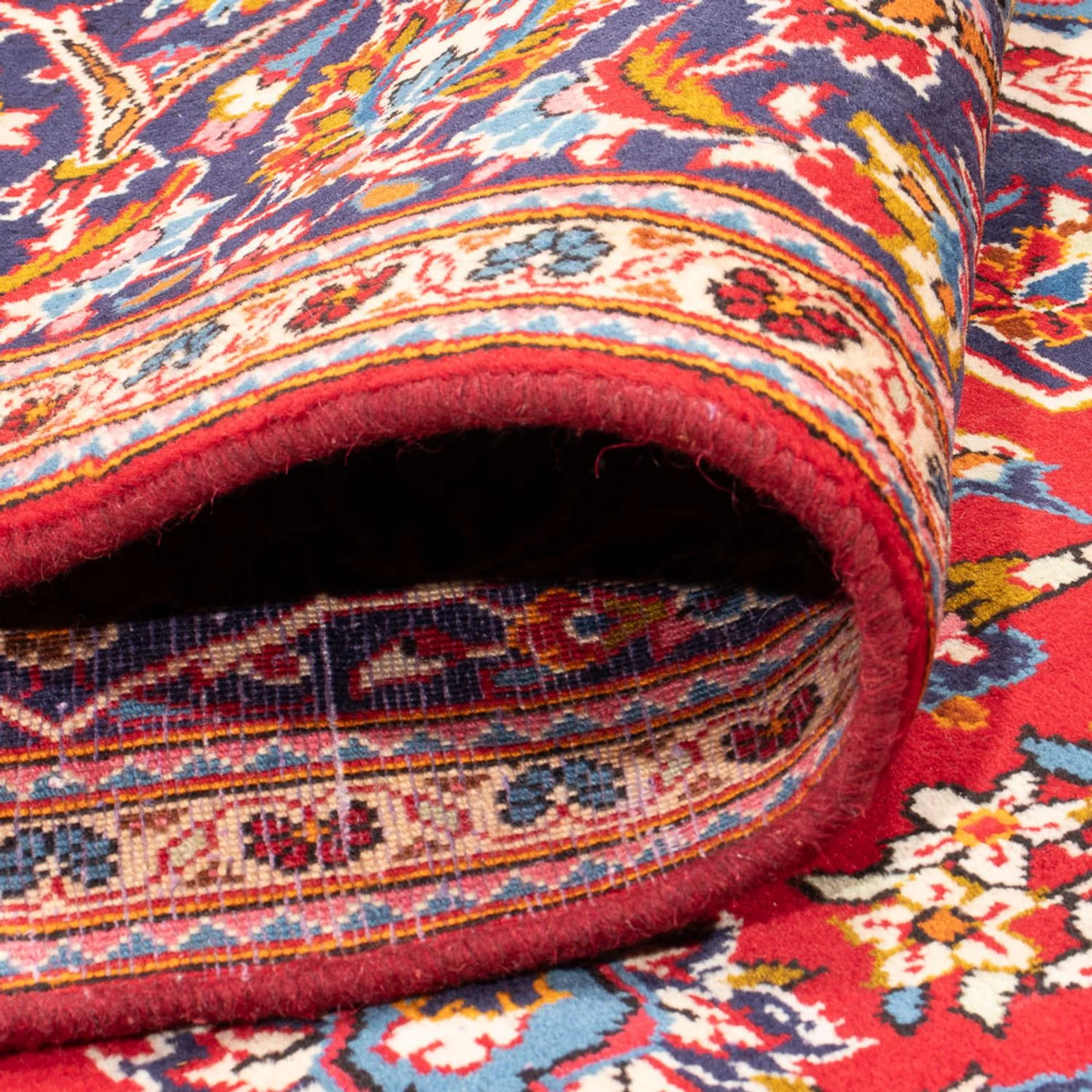 Perserteppich - Keshan - 298 x 198 cm - rot - Image 4