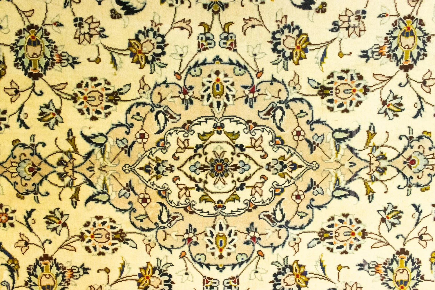 Perserteppich - Keshan 300 x 197 cm - beige - Image 2
