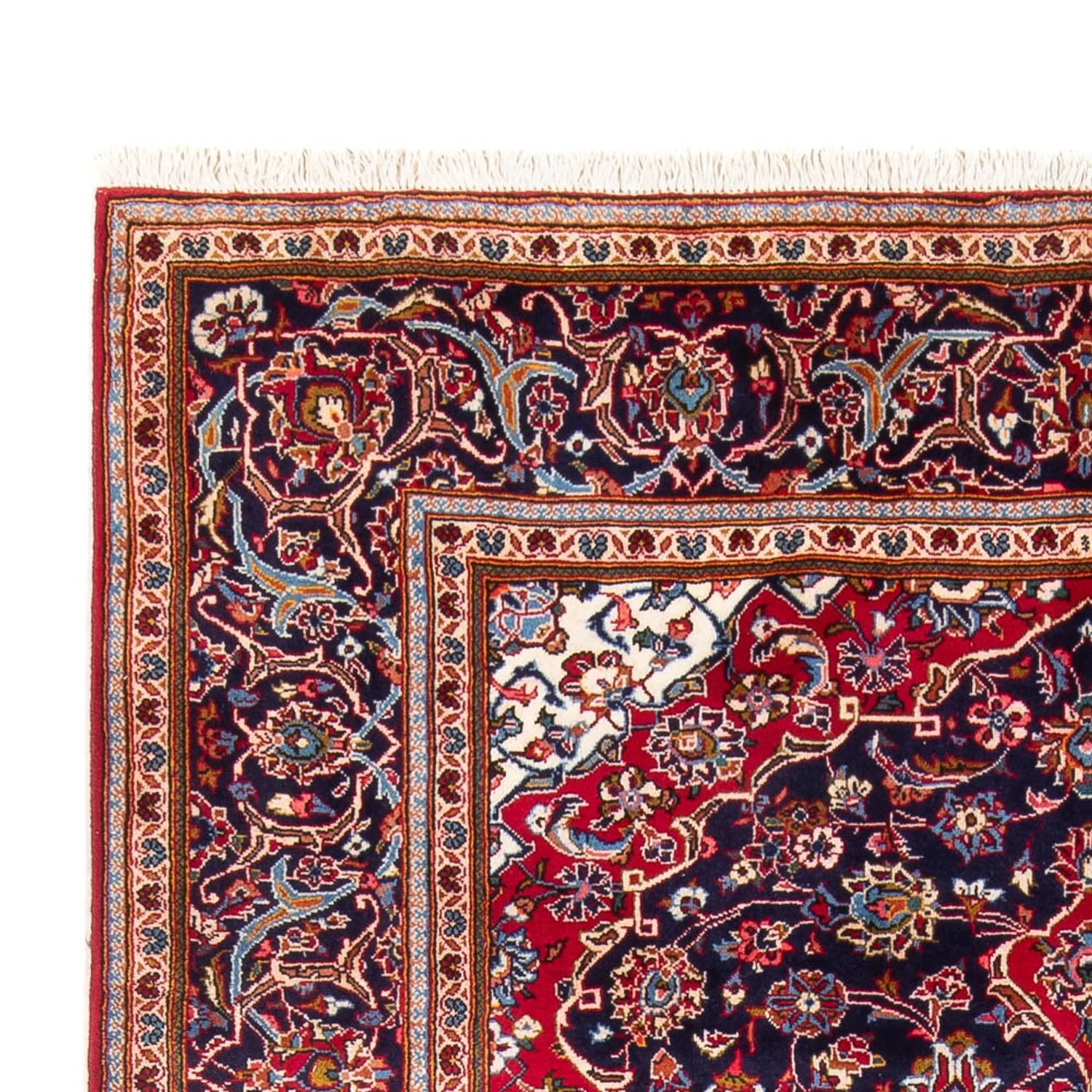 Perserteppich - Keshan - 300 x 200 cm - dunkelblau - Image 3
